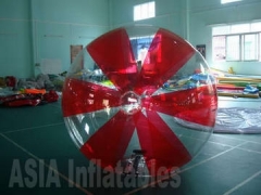 Red and Transparent Water Ball