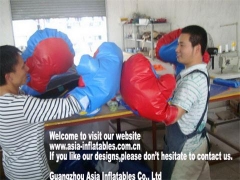 Boxing Ring Big Gloves