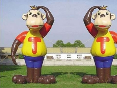 Inflatable Surfboards, Giant Custom Inflatable Monkey For Outdoor Advertising and Durable, Safe.
