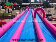 1000 ft slip n slide inflatable slide the city