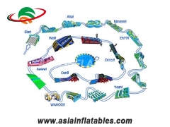 5k Obstacle Mud Run, Inflatable Challenge Game 5K Obstacle Course Race. Top Quality, 3 years Warranty.
