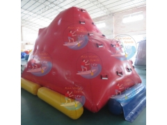 Inflatable floating iceberg