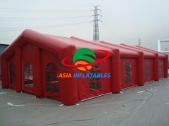 Durable Red Color Giant Inflatable Marquee Tent For Wedding Salon