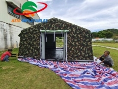 All The Fun Inflatables and Hot Sale Inflatable Military Tent Military Fast-Inflation Shelter For Search and Rescue Missions