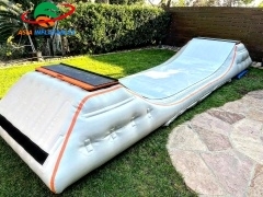 Inflatable skate ramps