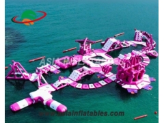 New Types Floating Water Park Inflatable Aqua Park Water Splash Park and Wholesale Price