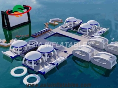 Inflatables Floating Row Floating Bed Pool Yacht